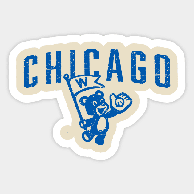 Chicago Sticker by Throwzack